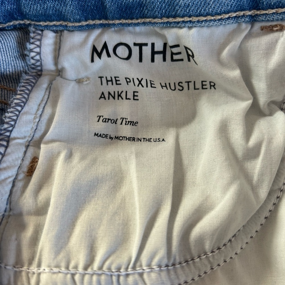 Mother Denim. The Pixie Hustler Ankle. Size 25 - Picture 3 of 7